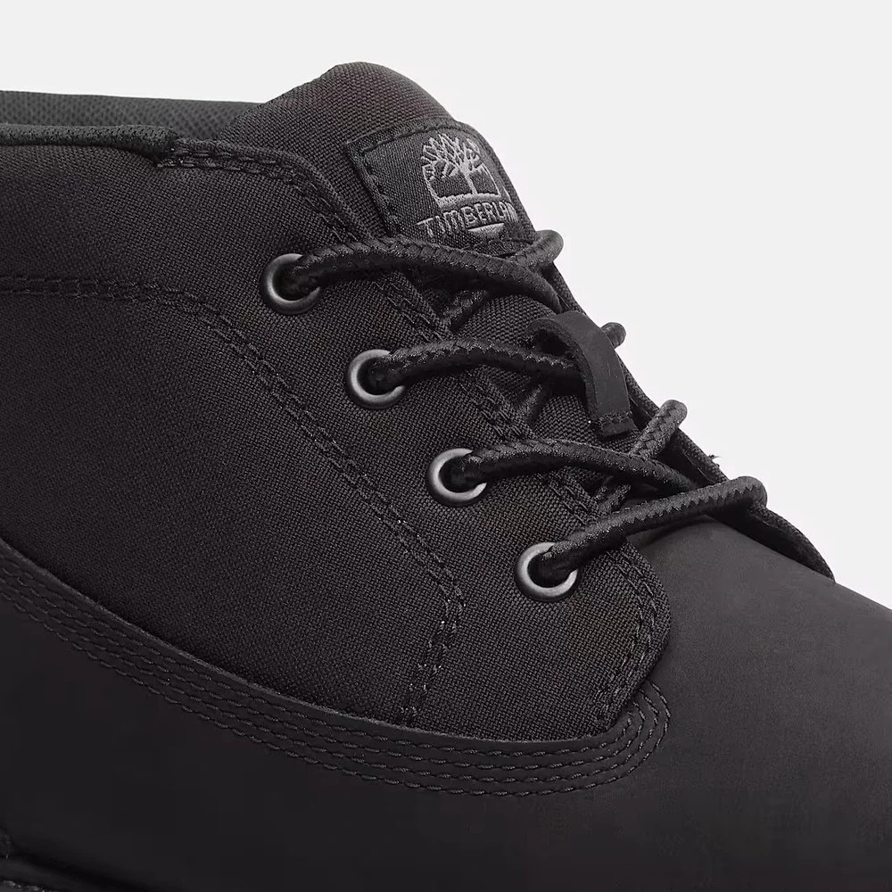 Timberland Redwood Falls Waterproof Chukka‎ Boots Mens Black Leather Size 10